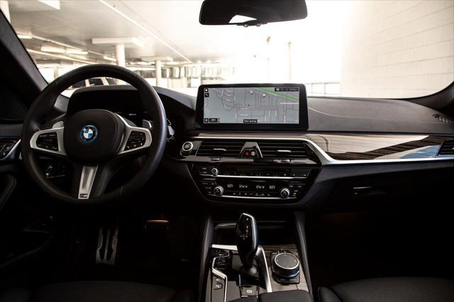 used 2022 BMW 530e car, priced at $36,488