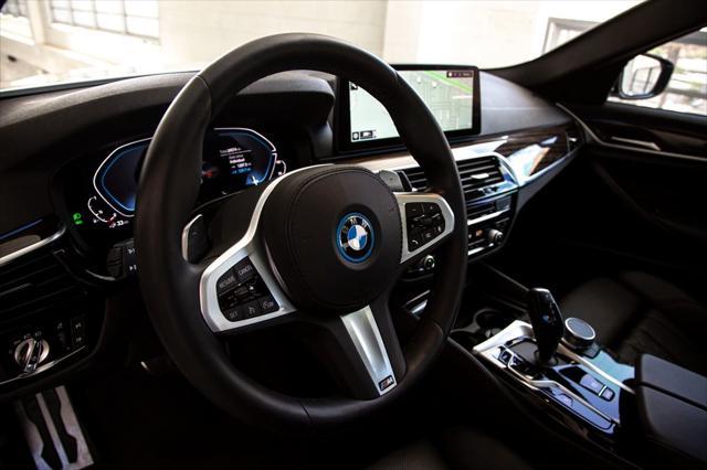 used 2022 BMW 530e car, priced at $36,488
