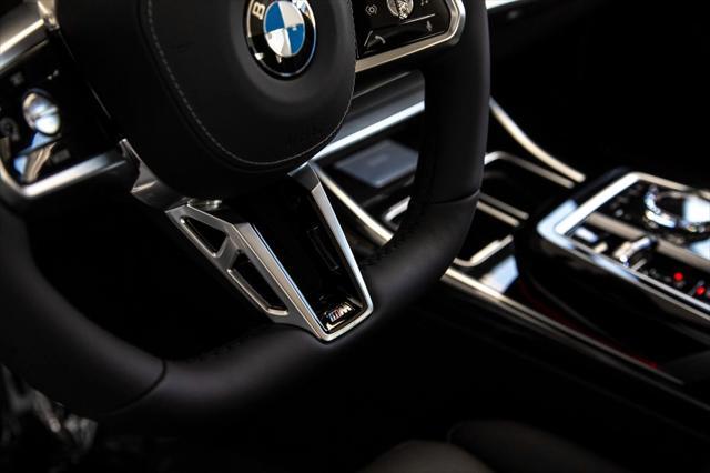 new 2025 BMW 740 car, priced at $108,500