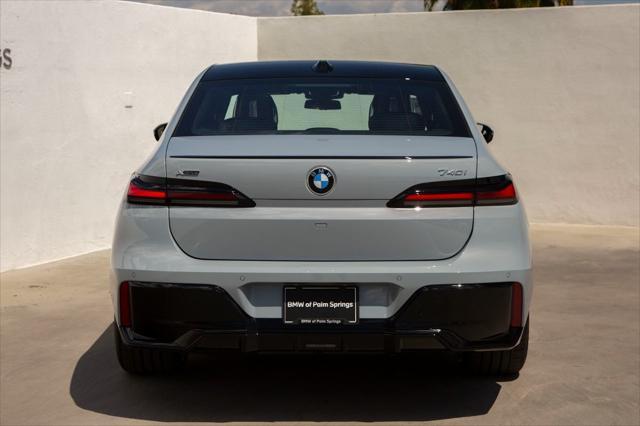 new 2025 BMW 740 car, priced at $108,500