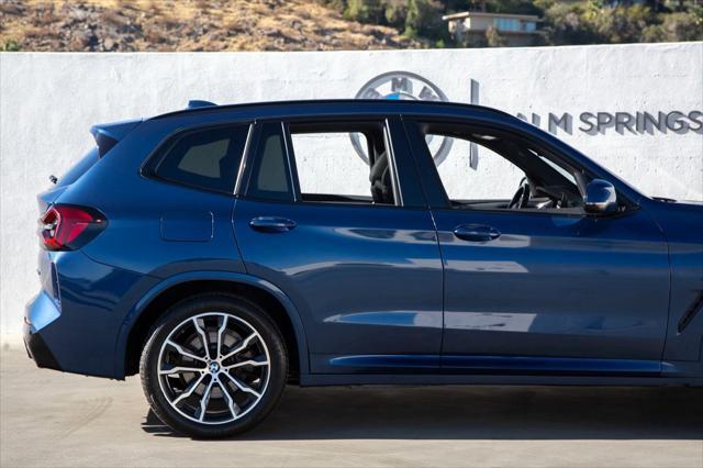 used 2022 BMW X3 car, priced at $33,988