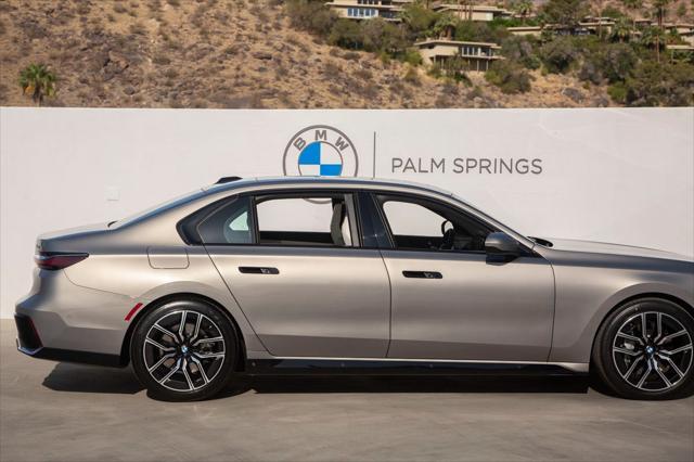 new 2025 BMW 740 car, priced at $111,900