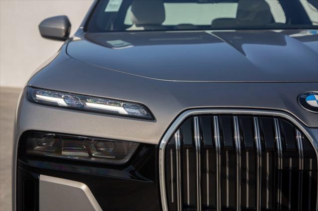 new 2025 BMW 740 car, priced at $111,900