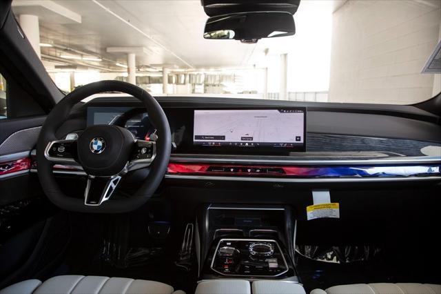 new 2025 BMW 740 car, priced at $111,900
