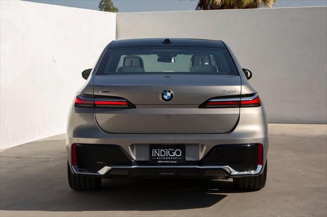 new 2025 BMW 740 car, priced at $111,900