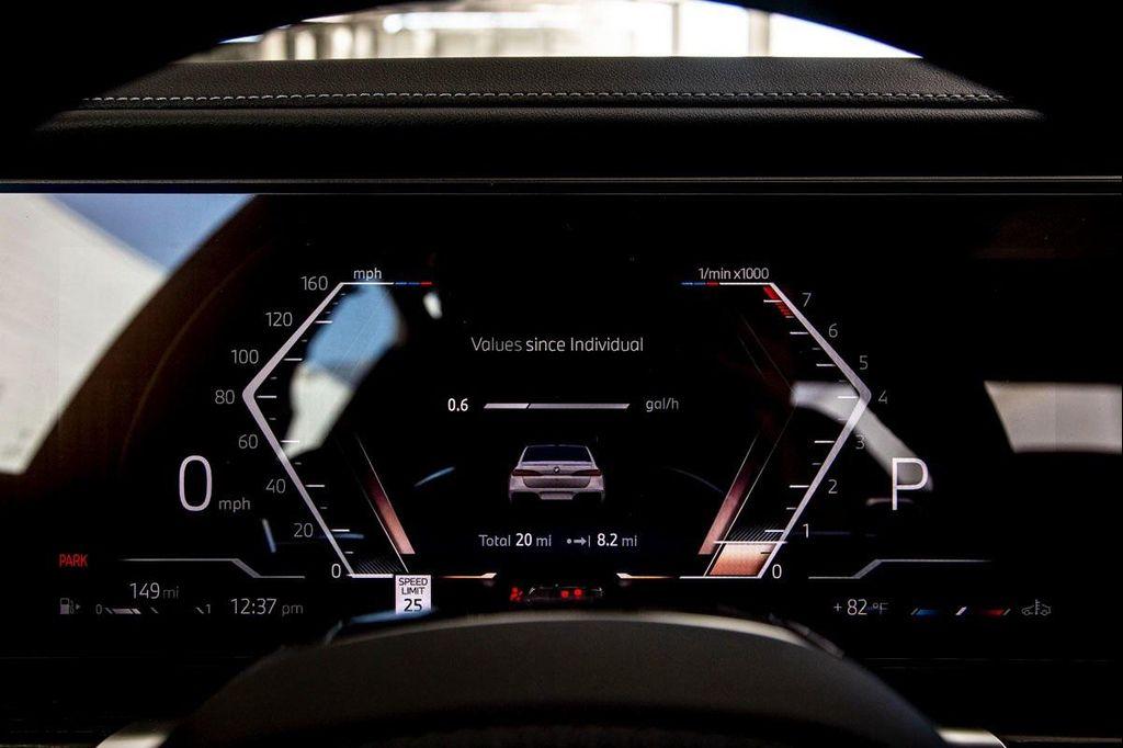new 2025 BMW 740 car, priced at $104,050