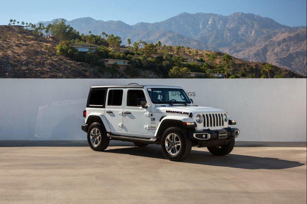 used 2020 Jeep Wrangler Unlimited car, priced at $28,288