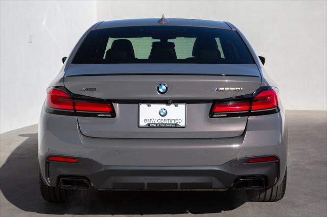 used 2022 BMW M550 car, priced at $60,988