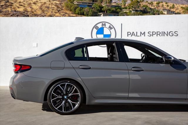 used 2022 BMW M550 car, priced at $60,988