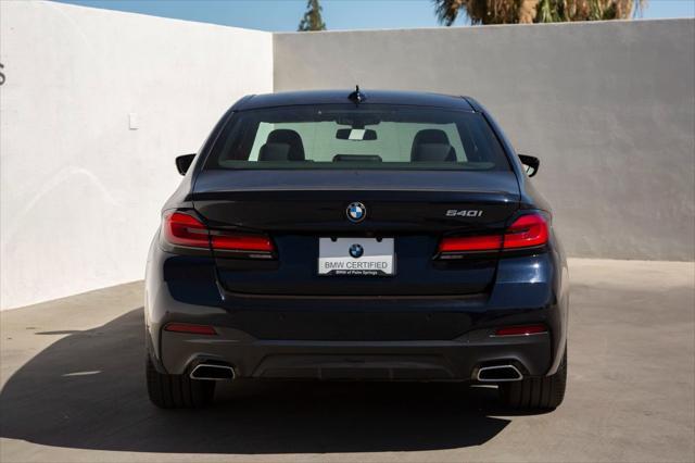 used 2022 BMW 540 car, priced at $45,488