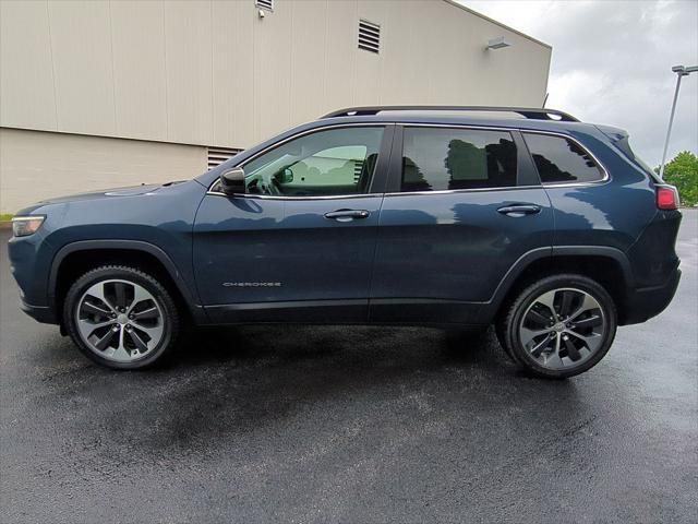 used 2022 Jeep Cherokee car, priced at $29,493