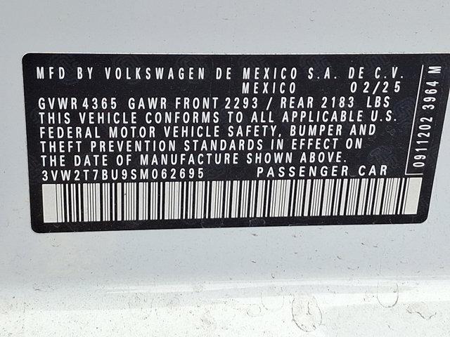 new 2025 Volkswagen Jetta GLI car, priced at $32,058
