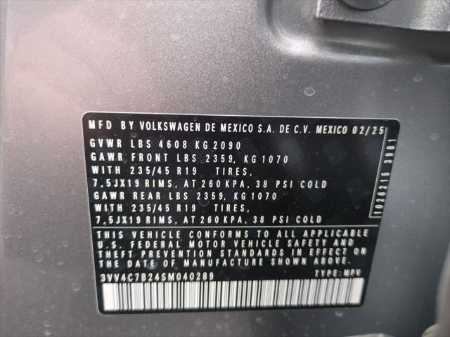 new 2025 Volkswagen Taos car, priced at $35,056