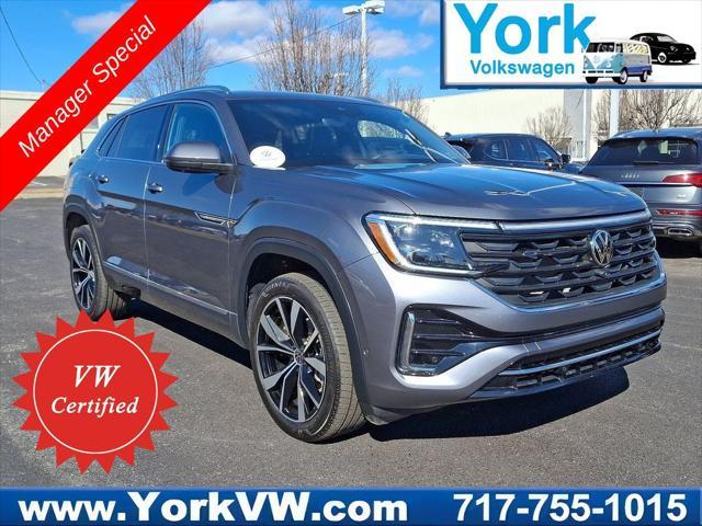 used 2024 Volkswagen Atlas Cross Sport car, priced at $41,998