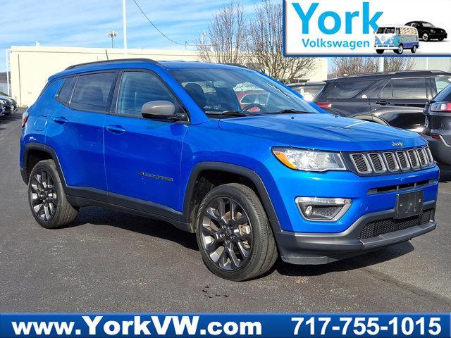 used 2021 Jeep Compass car, priced at $18,999