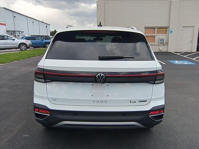 new 2025 Volkswagen Taos car, priced at $30,674