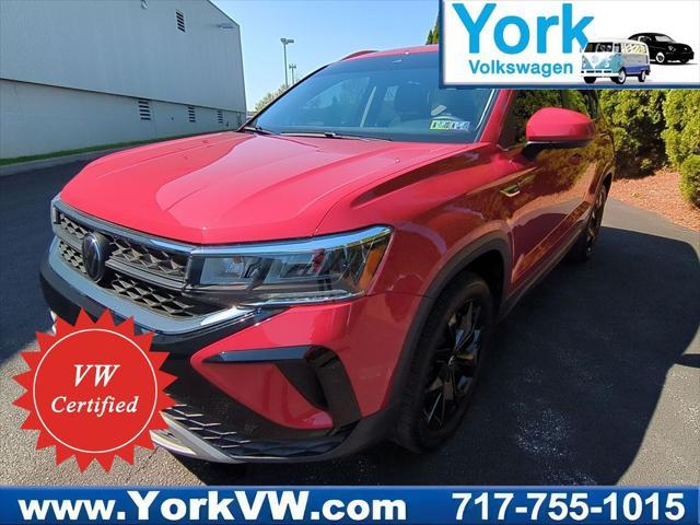 used 2023 Volkswagen Taos car, priced at $27,990