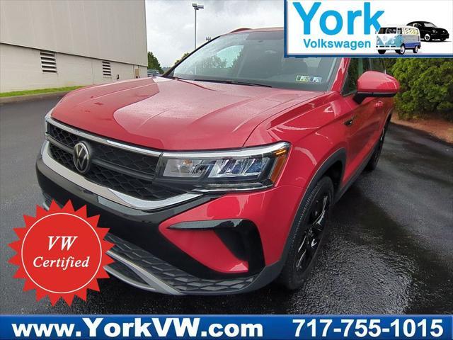 used 2022 Volkswagen Taos car, priced at $25,990