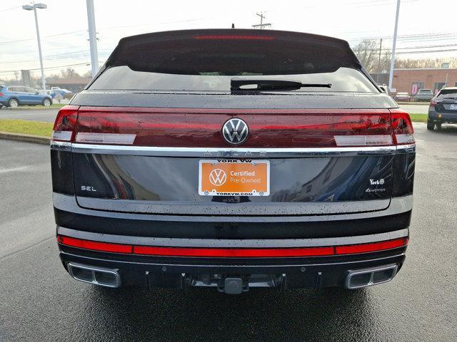 used 2024 Volkswagen Atlas Cross Sport car, priced at $44,990