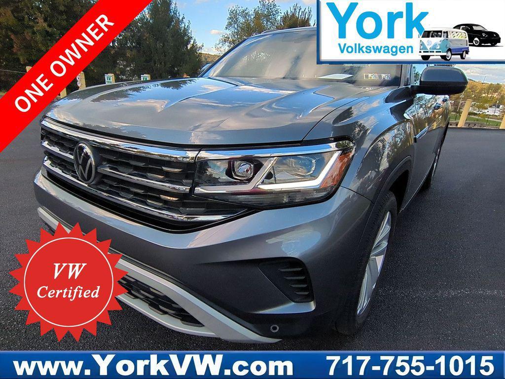 used 2022 Volkswagen Atlas Cross Sport car, priced at $28,592