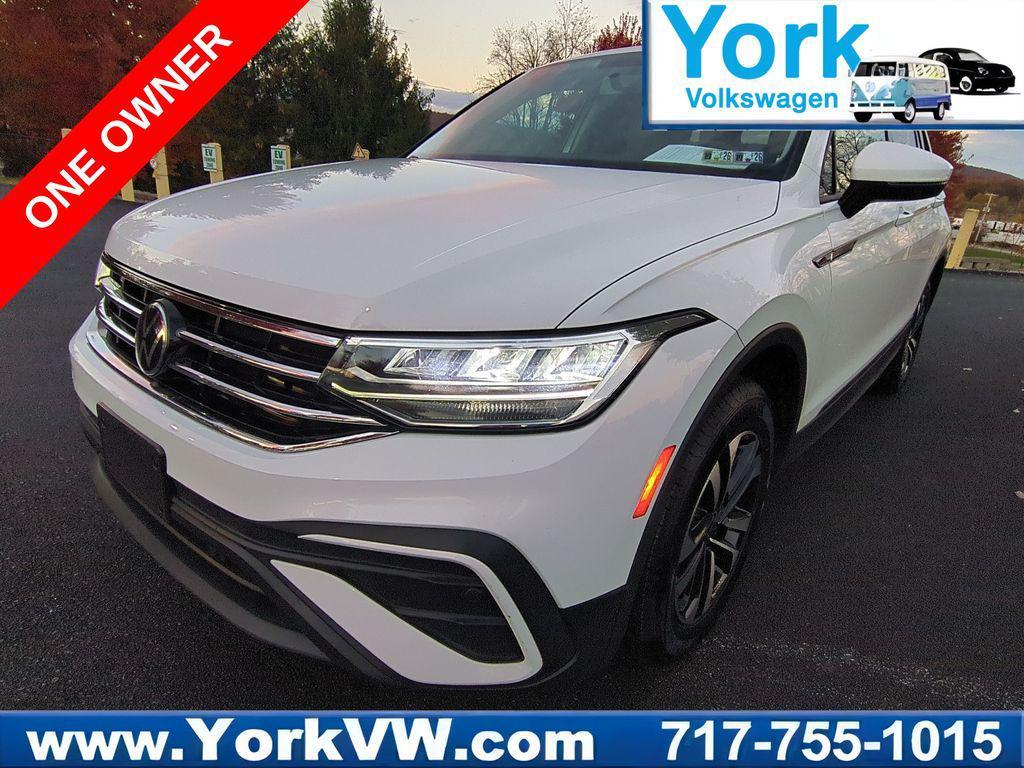 used 2022 Volkswagen Tiguan car, priced at $19,490
