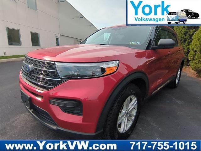used 2021 Ford Explorer car, priced at $28,493
