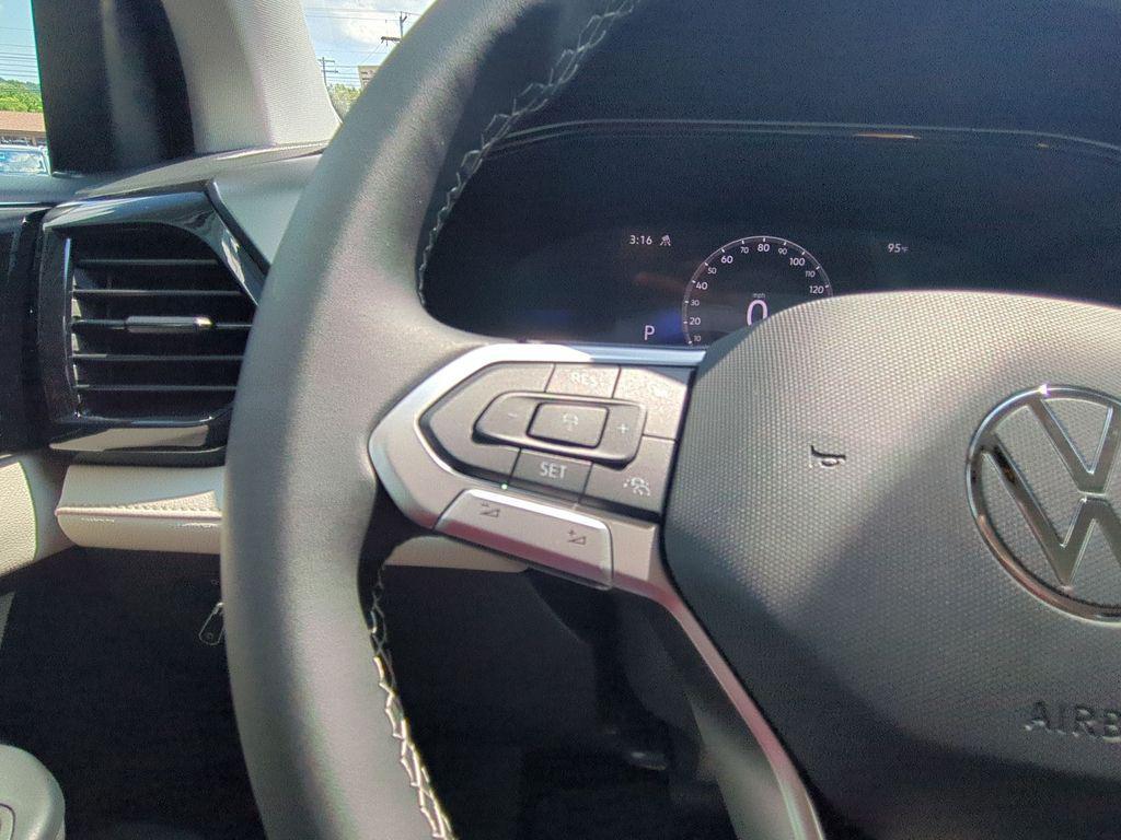 new 2025 Volkswagen Taos car, priced at $27,594