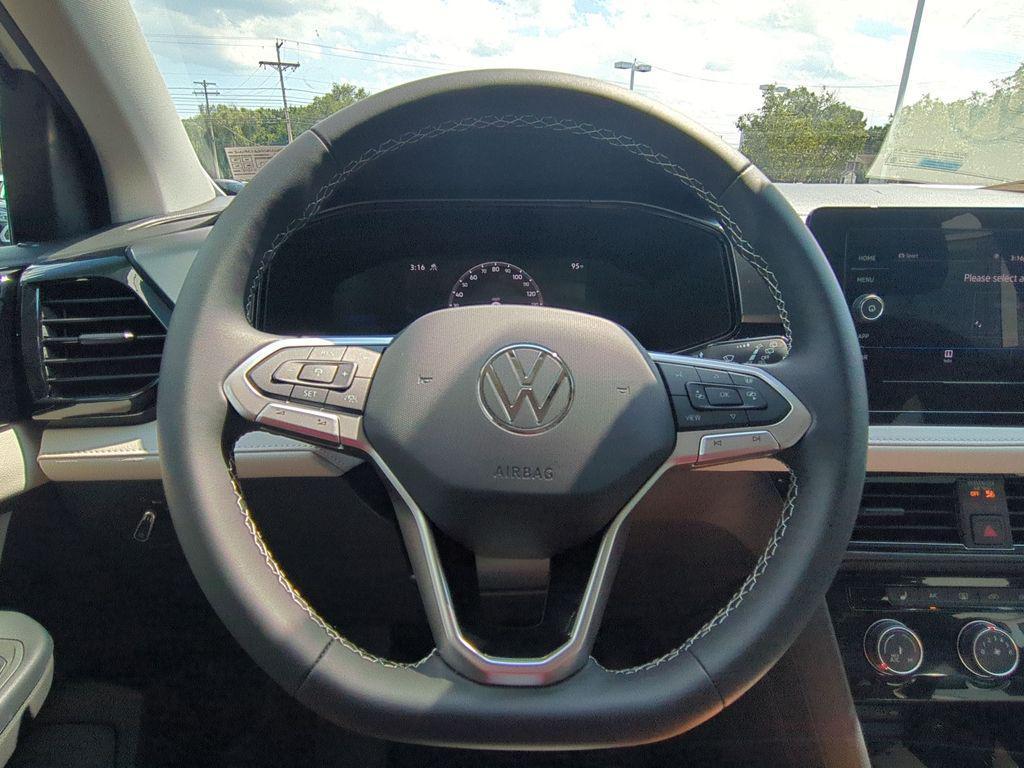 new 2025 Volkswagen Taos car, priced at $27,594