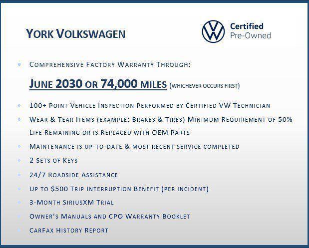 used 2024 Volkswagen Atlas Cross Sport car, priced at $44,295