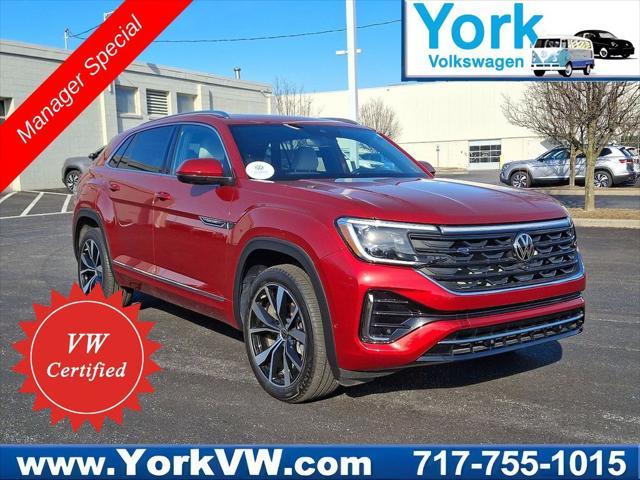 used 2024 Volkswagen Atlas Cross Sport car, priced at $43,998