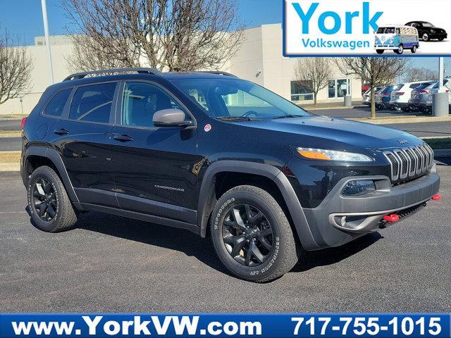 used 2017 Jeep Cherokee car, priced at $20,998