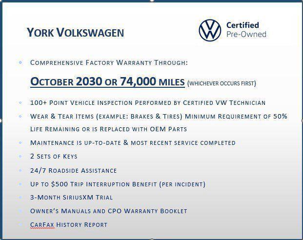 used 2024 Volkswagen Atlas Cross Sport car, priced at $40,994
