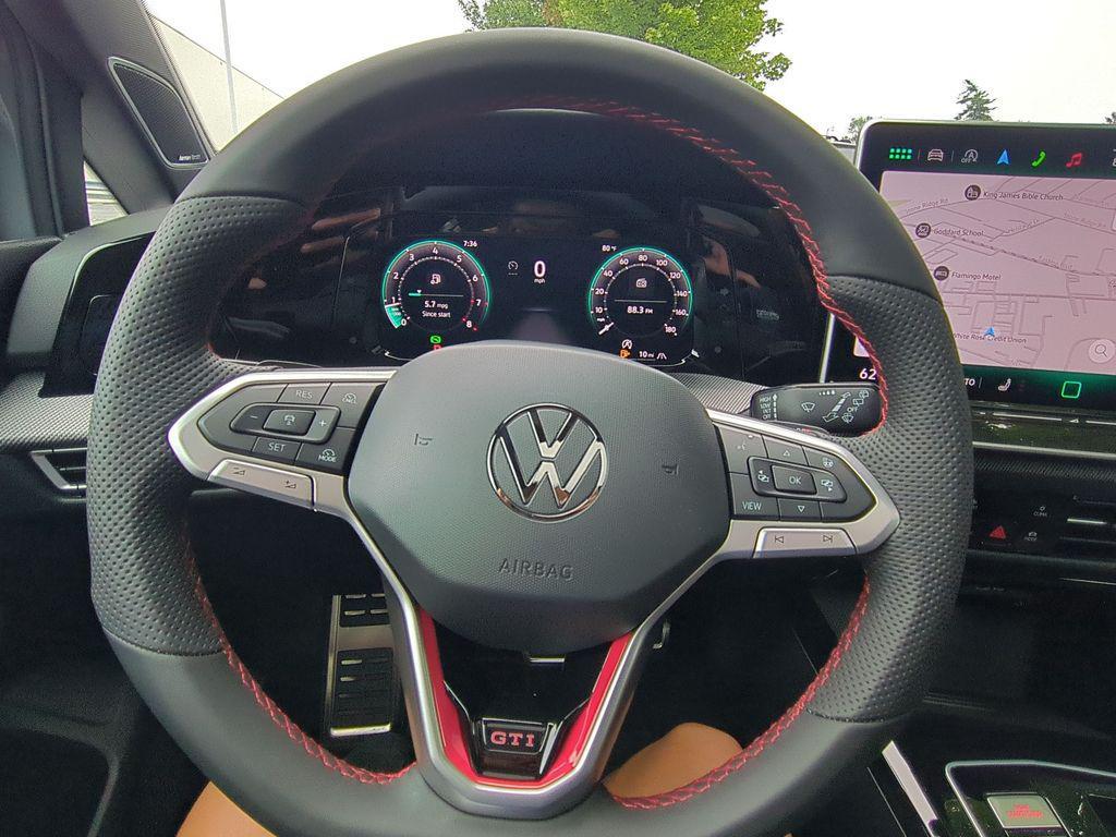 new 2025 Volkswagen Golf GTI car, priced at $37,910