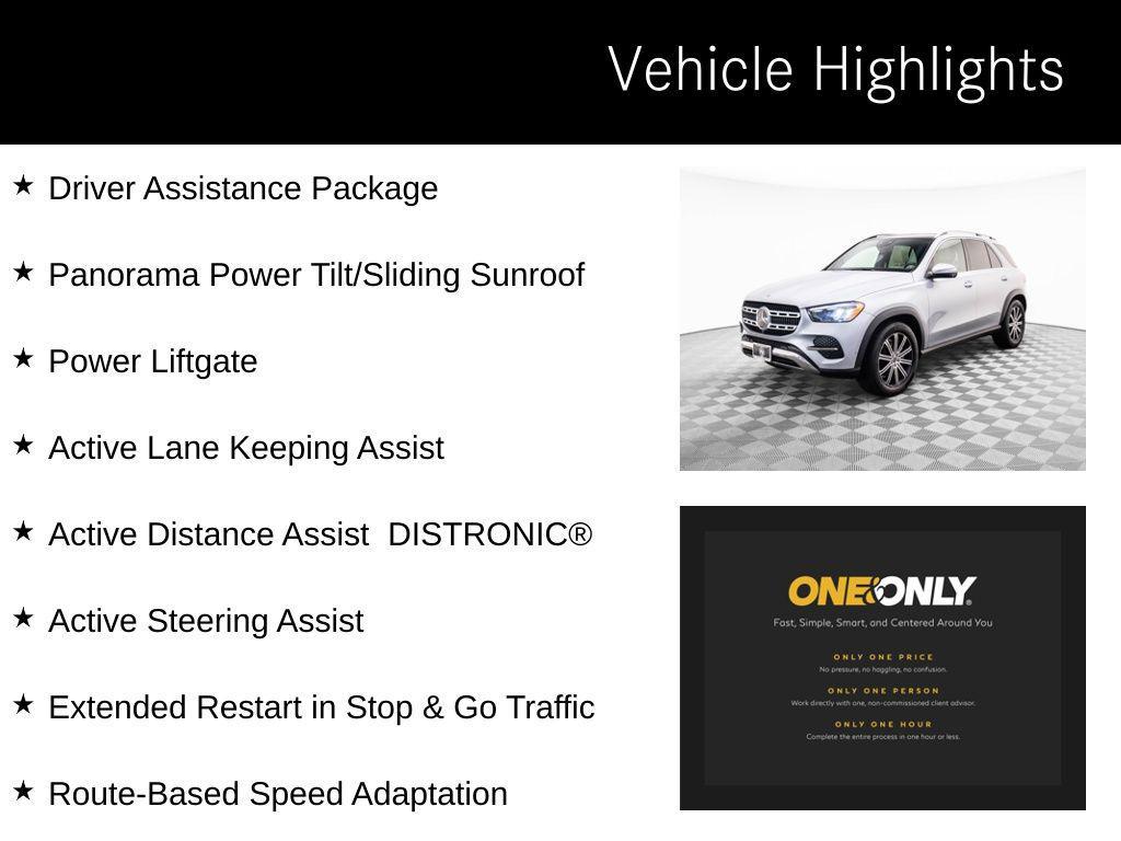 used 2024 Mercedes-Benz GLE 350 car, priced at $58,500