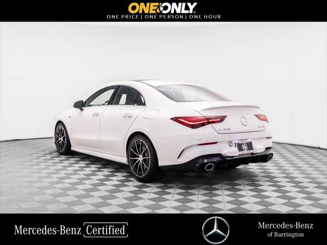used 2025 Mercedes-Benz AMG CLA 35 car, priced at $53,000