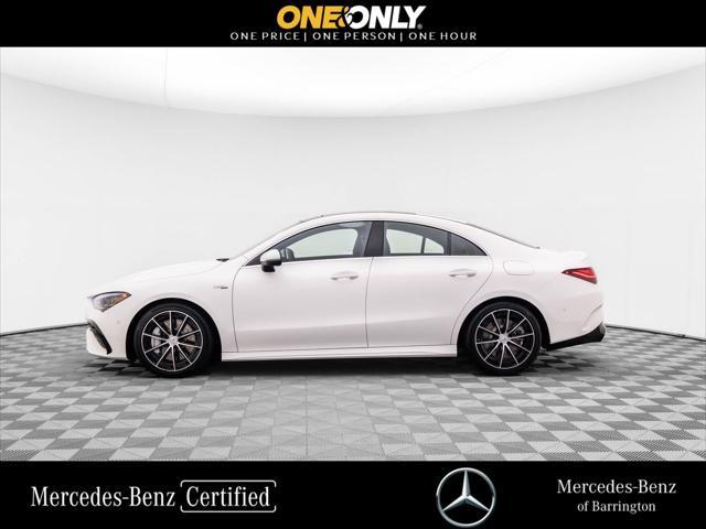 used 2025 Mercedes-Benz AMG CLA 35 car, priced at $53,000