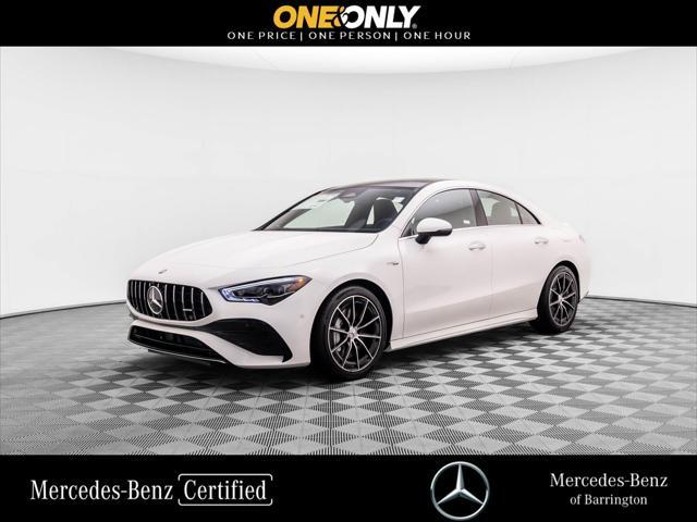 used 2025 Mercedes-Benz AMG CLA 35 car, priced at $53,000