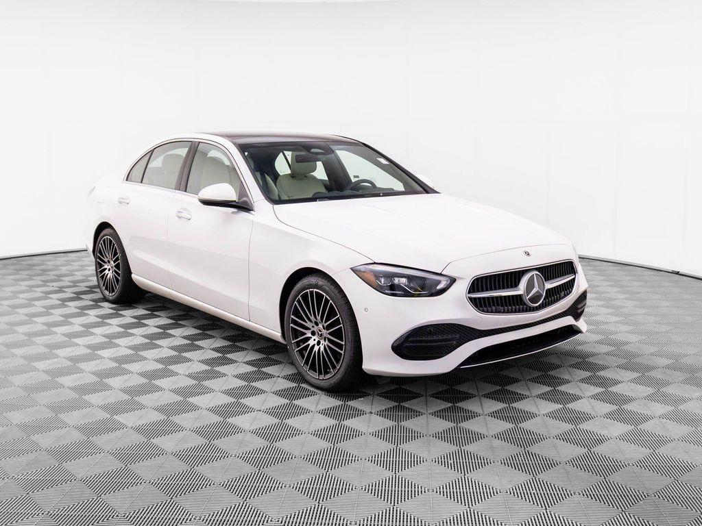 new 2025 Mercedes-Benz C-Class car, priced at $52,635