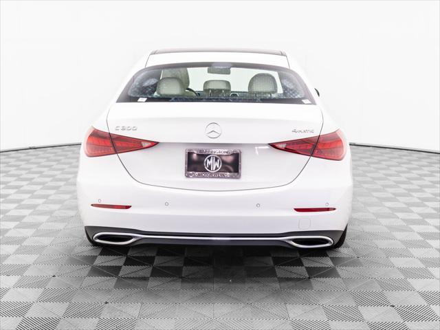new 2025 Mercedes-Benz C-Class car, priced at $52,635