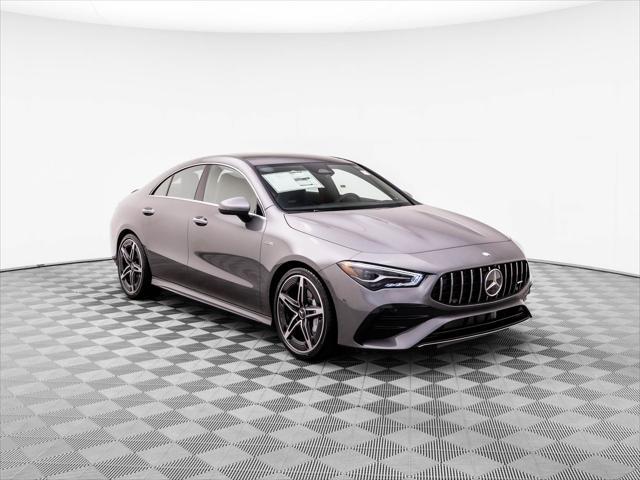 new 2025 Mercedes-Benz AMG CLA 35 car, priced at $58,960