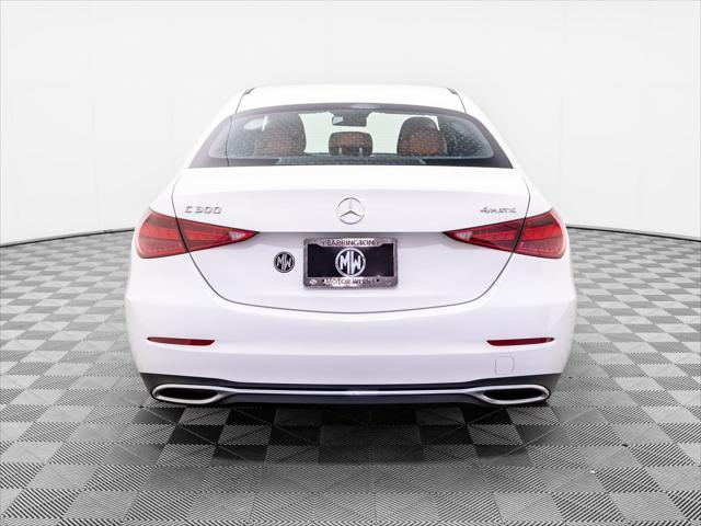 used 2022 Mercedes-Benz C-Class car, priced at $35,700
