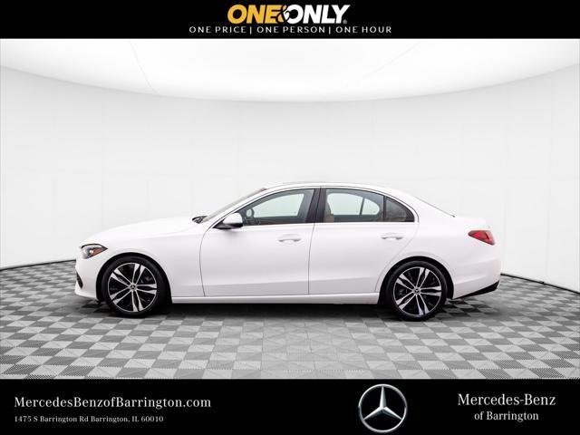 used 2022 Mercedes-Benz C-Class car, priced at $35,700