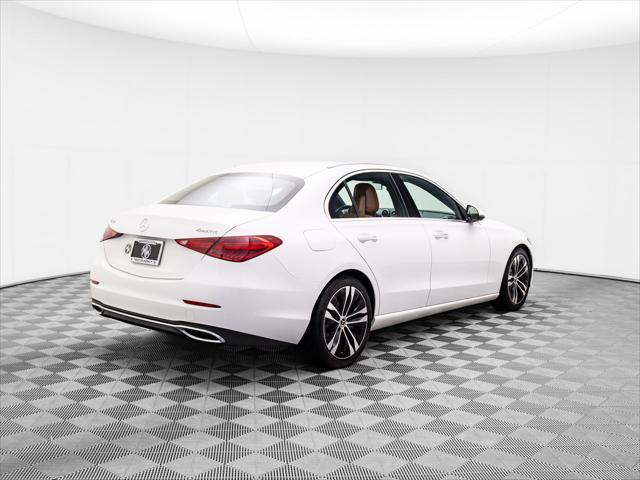used 2022 Mercedes-Benz C-Class car, priced at $35,700