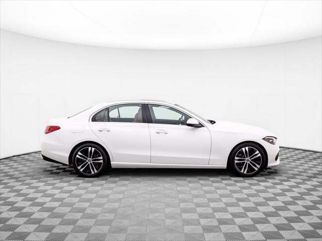 used 2022 Mercedes-Benz C-Class car, priced at $35,700