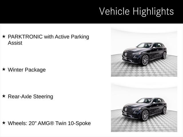 used 2025 Mercedes-Benz AMG GLC 43 car, priced at $59,300