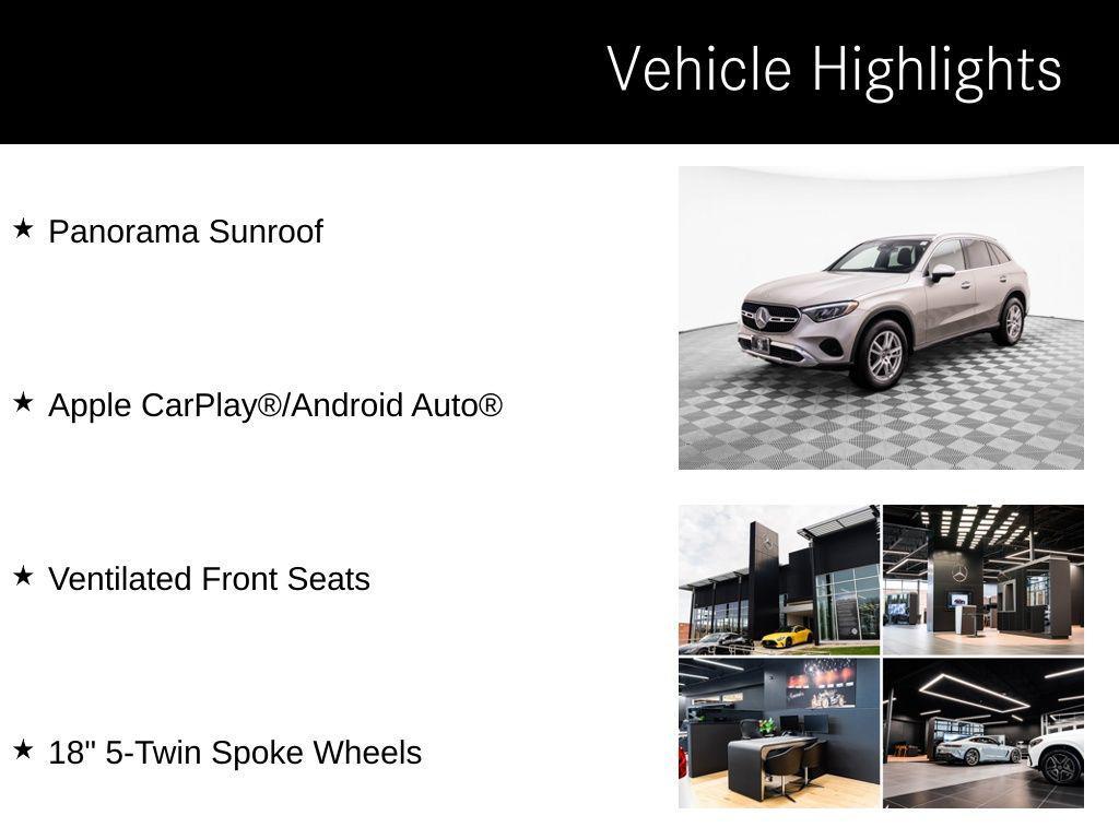 used 2023 Mercedes-Benz GLC 300 car, priced at $41,400