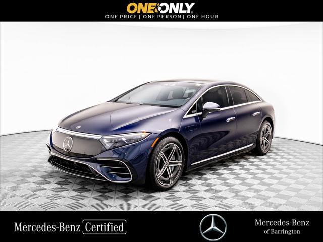 used 2023 Mercedes-Benz EQS 580 car, priced at $65,321