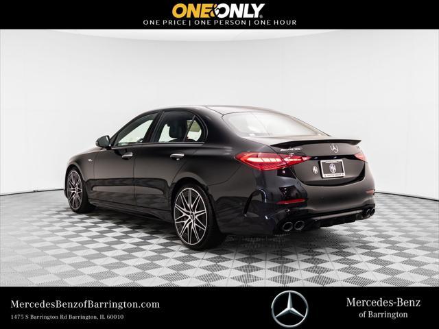 used 2024 Mercedes-Benz AMG C 43 car, priced at $67,900