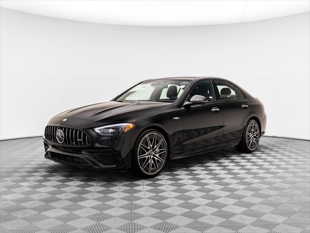 new 2024 Mercedes-Benz AMG C 43 car, priced at $76,900