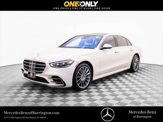 used 2022 Mercedes-Benz S-Class car, priced at $66,000